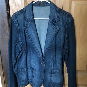 Blue Jean Jacket/Short Blazer